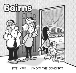Bairns cartoon 090622 from the Falkirk Herald